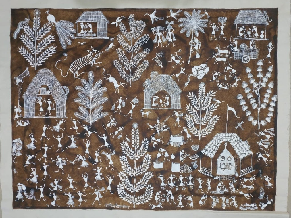 Warli Art- Tribal Art of India - MeMeraki.com