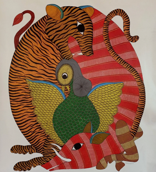 Authentic Gond Paintings