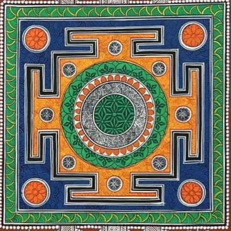 Shri Yantra Art and Paintings Thumbnail