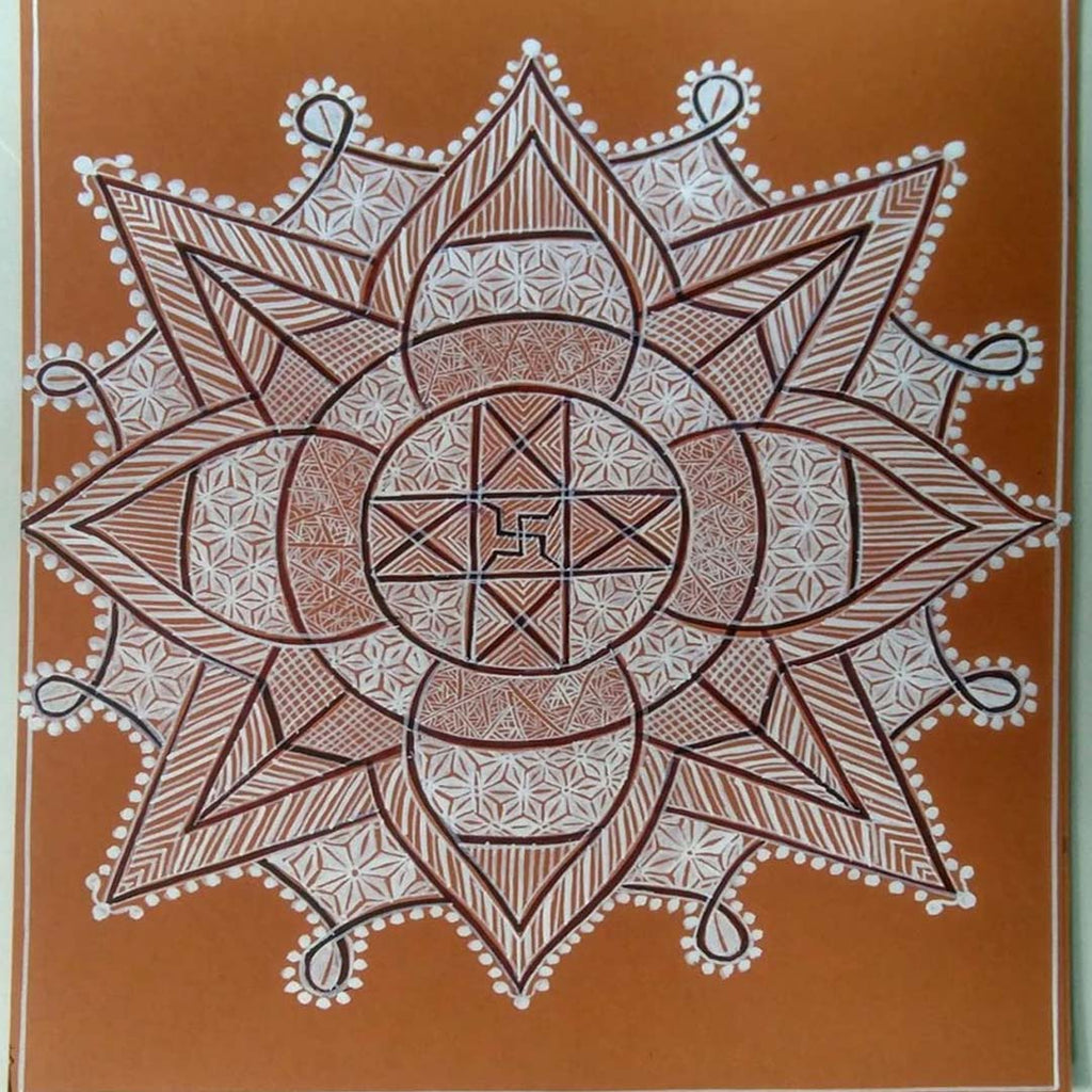 Mandana Painting- MeMeraki.com