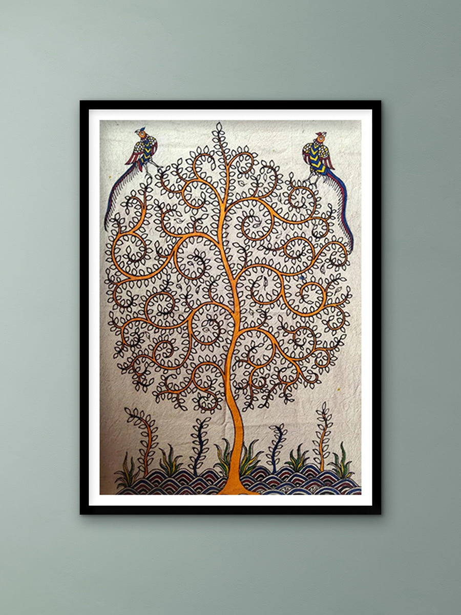 Buy The Gracious Tree of Life: Mata Ni Pachedi Painting by Chandrakant Bhulabhai