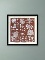Shop Cultural Life of Warli Tribe, Warli Art by Dilip Bahotha