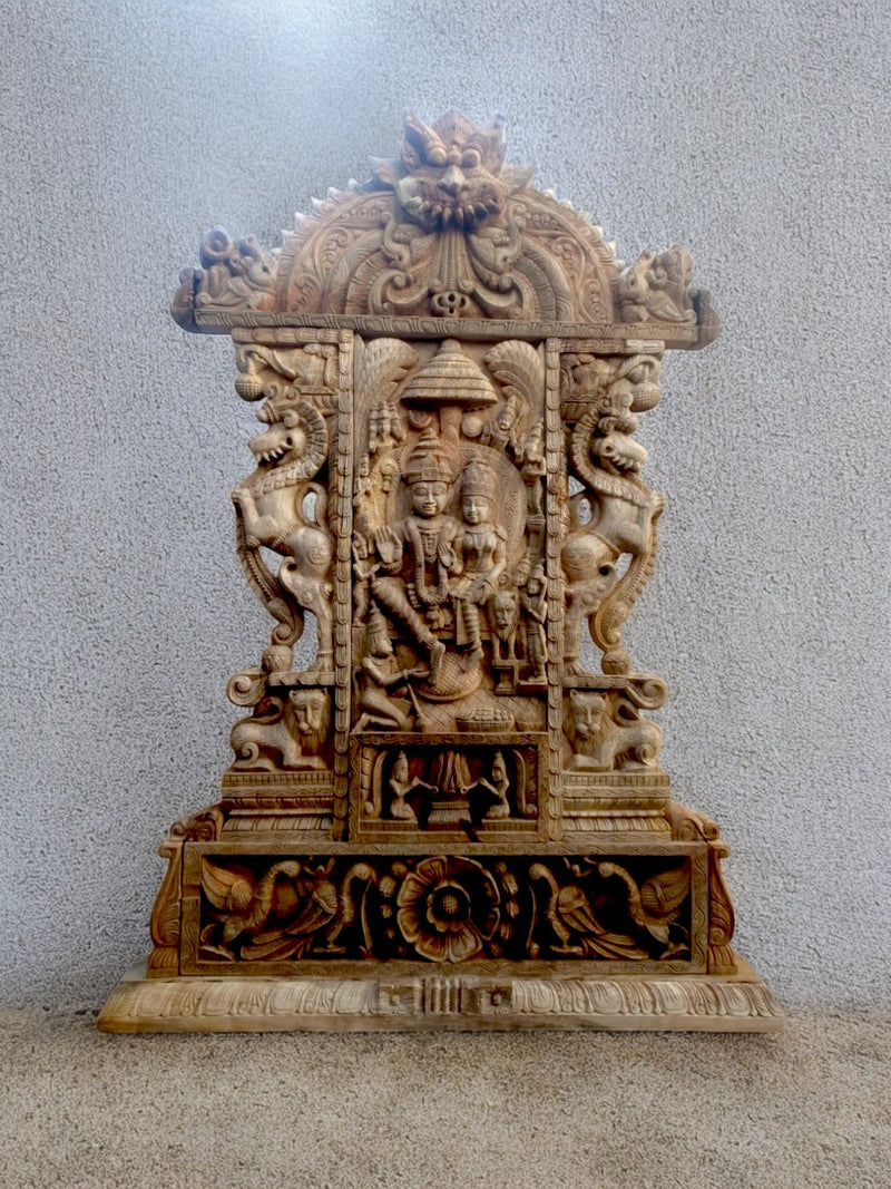 Shop Ram and Sita in Wood carving by K.P. Dharmaian