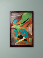 Buy 2 womens Dancing in Wood Inlay by Mohan Kumar