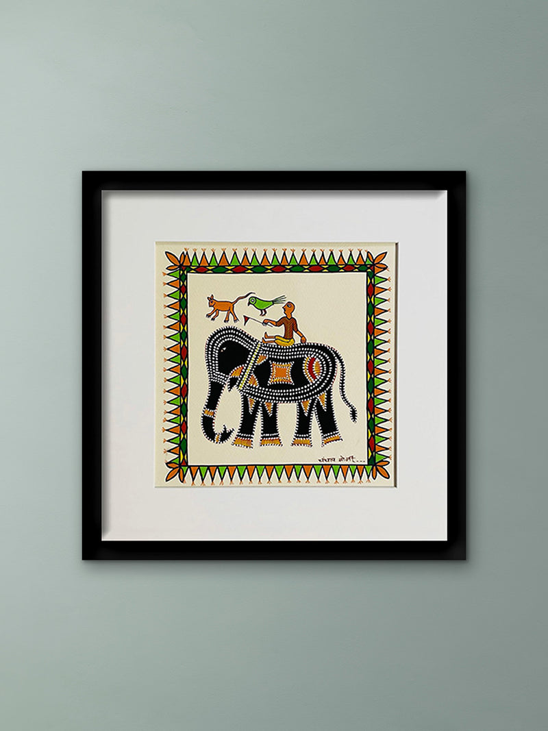 Buy A Nature's Ride In Pithora Art by Chanchal Soni