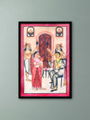 Buy Aristocratic Babu and Biwi In Kalighat by Hasir Chitrakar