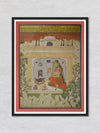 Buy Bhairav raag ki Ragini-Bhairavi , Kishangarh Art by Shehzaad Ali Sherani