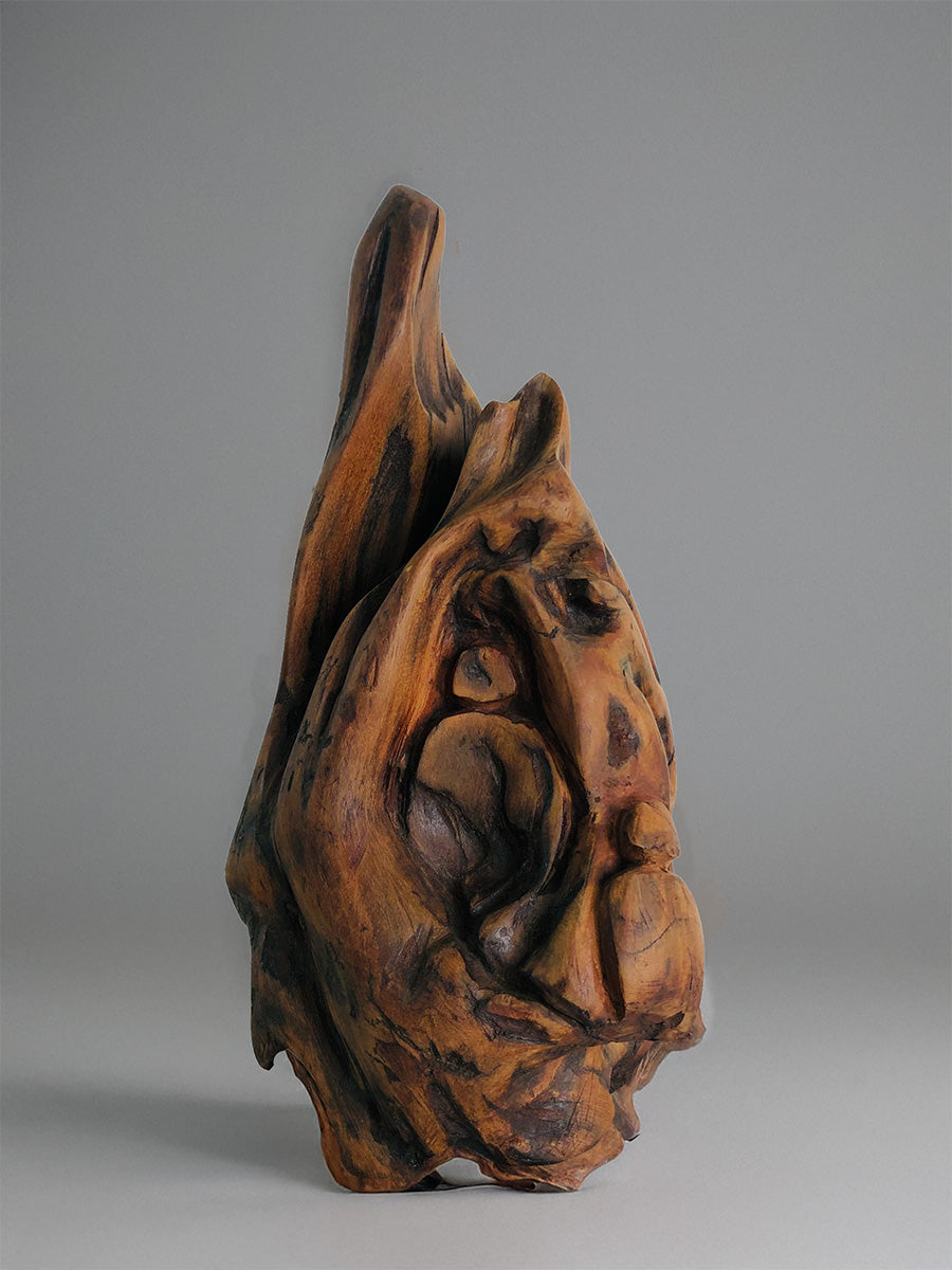 Buy Camping in Nature in Driftwood Craft by Suresh Pant