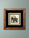 Buy Elephant Ride In Pithora Art by Chanchal Soni