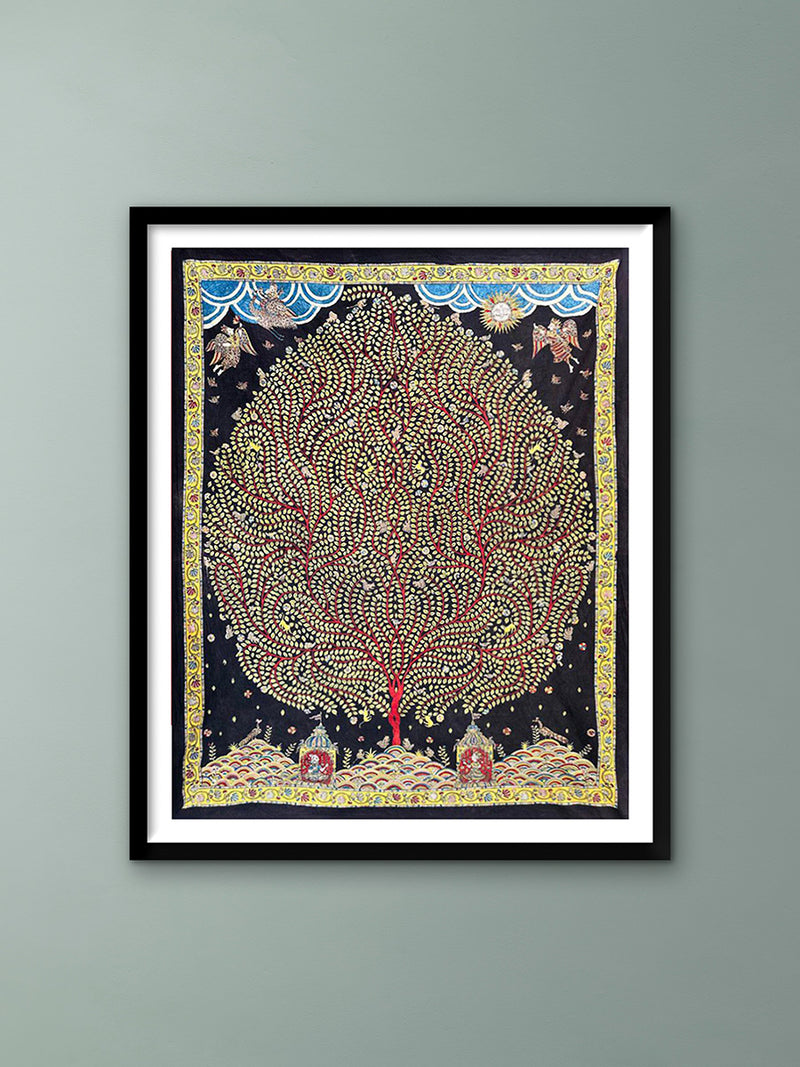 Buy Enchanted Divinity in Mata ni Pachedi by Sanjay Chitara