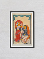 Buy Gilded Encounters: The Allure of Artistry in Kalighat Painting 