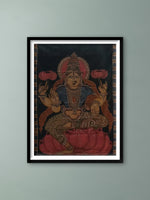 Buy Goddess Lakshmi in kalamkari by Kanukurthi Guna Sekhar Sai