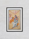 Buy In the Petal of Love A Khalighat Painting of Domestic Harmony by Sonali Chitrakar