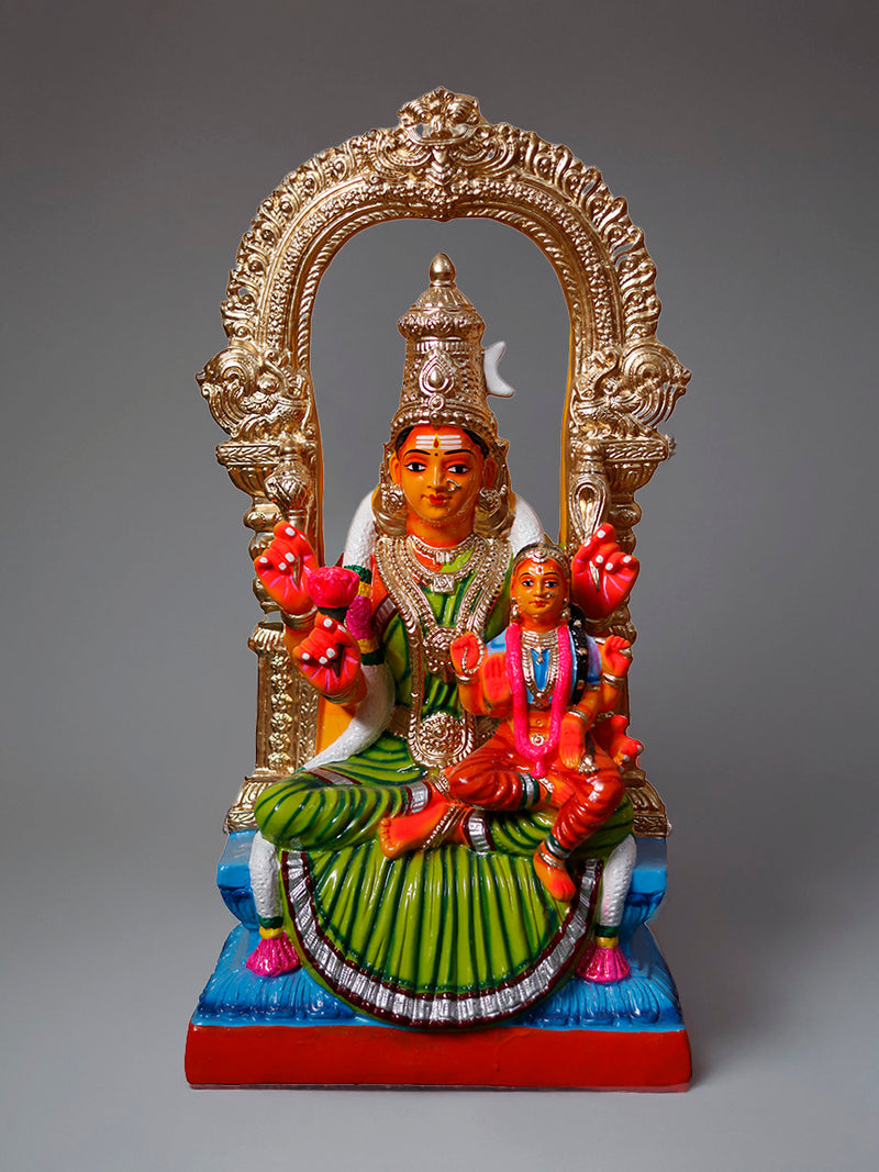 Order Kamakshi Madiyil Balambigai in Golu doll by Baskaran Natarajan