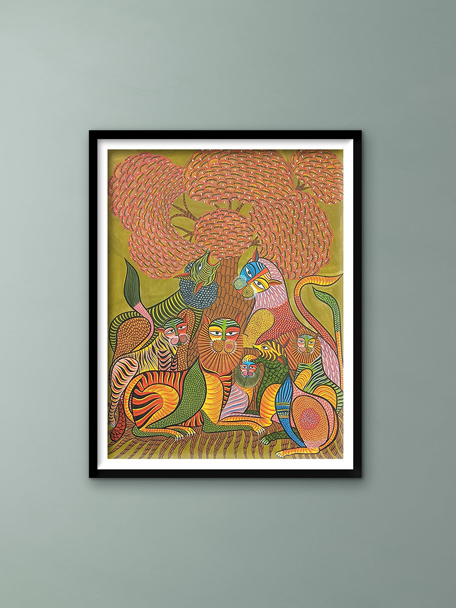 Buy King Of the Wild In Kalighat by Sonali Chitrakar