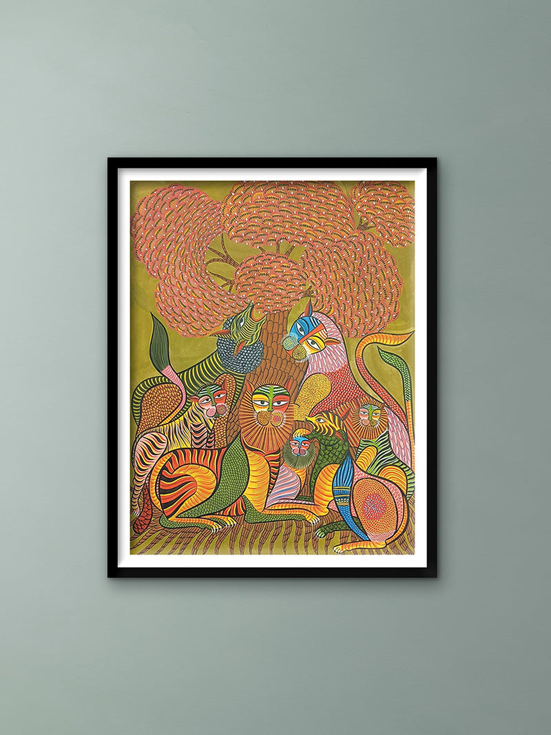 Buy King Of the Wild In Kalighat by Sonali Chitrakar