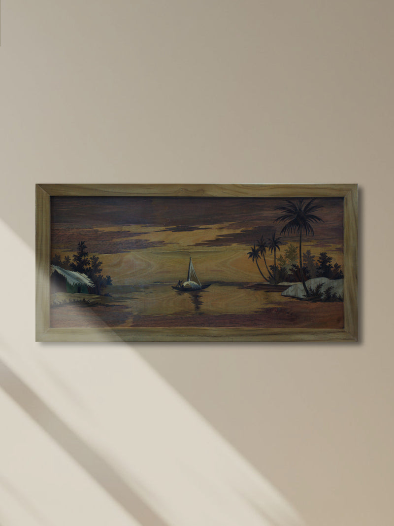 Shop Landscape in Mysore Wood Inlay by Mohan Kumar