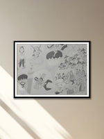Shop Life story of lord Krishna in Jogi Art by Govind Bhai Bharthri