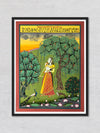 Buy Megh Raag ki Ragini- Bhopali  , Kishangarh Art by Shehzaad Ali Sherani