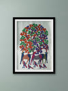 Buy Nature in Harmony in Gond by Braj Bhooshan Dhurwey