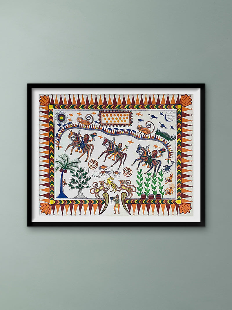 Buy Nature in Harmony in Pithora Art by Chanchal Soni