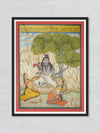 Buy Raag Bhairav , Kishangarh Art by Shehzaad Ali Sherani
