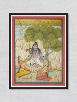 Buy Raag Bhairav , Kishangarh Art by Shehzaad Ali Sherani