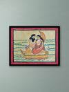 Buy Rishi Gautam with Ahilya In Kalighat by Manoranjan Chitrakar