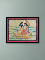 Buy Rishi Gautam with Ahilya In Kalighat by Manoranjan Chitrakar