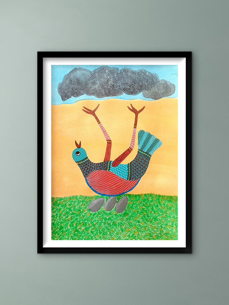 Buy Safeguarding Nature's Fury in Gond by Kailash Pradhan