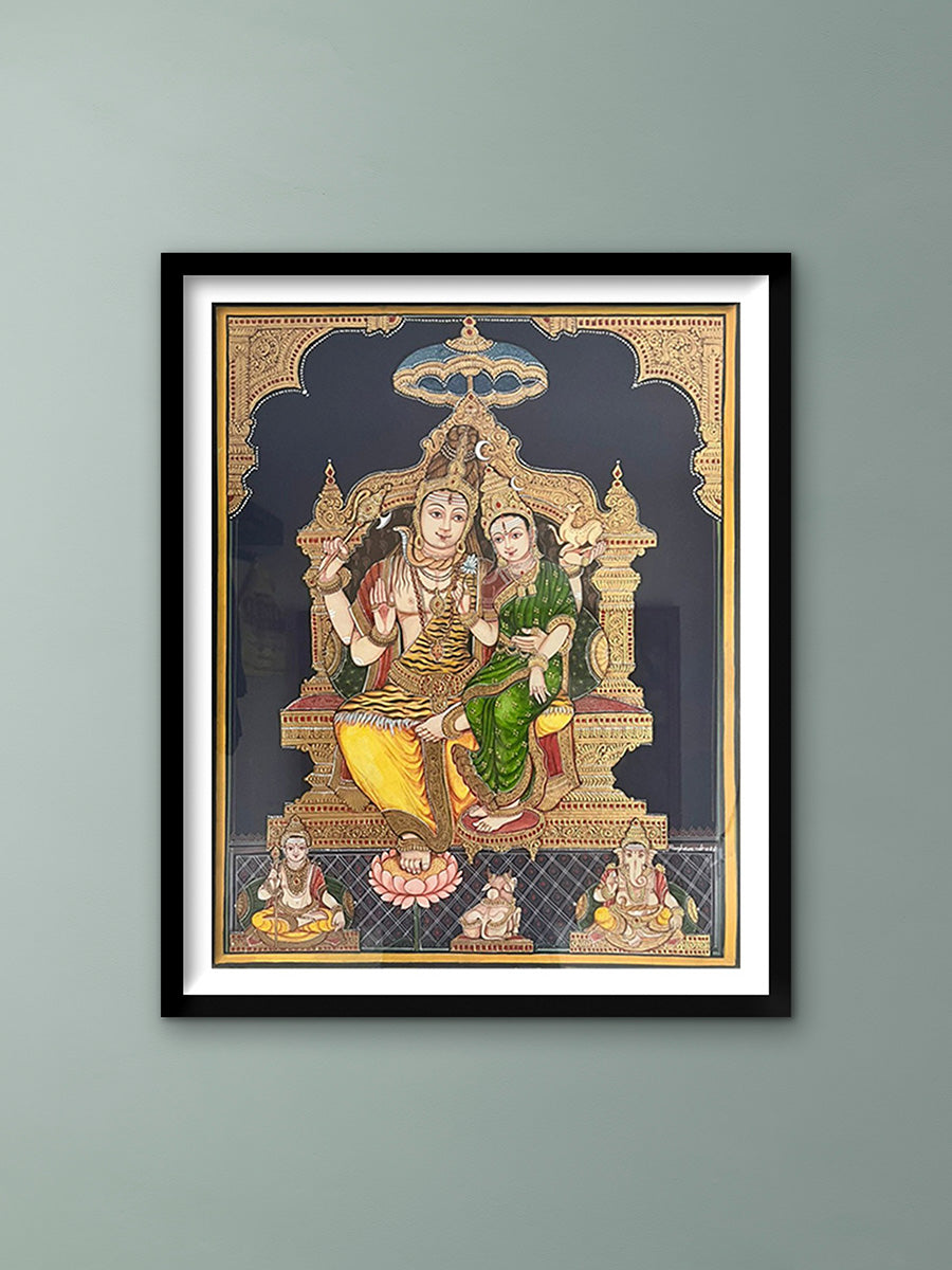 Buy Shiva Parvati Ganesha and Kartikeya In Mysore by Raghavendra B B