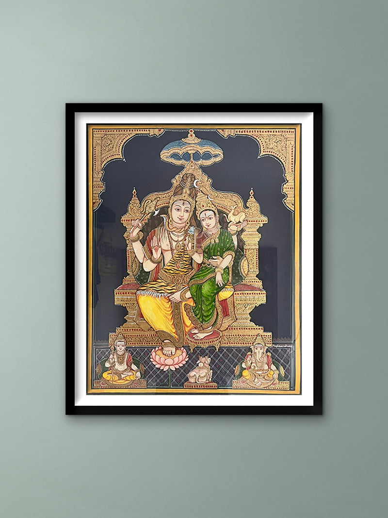 Buy Shiva Parvati Ganesha and Kartikeya In Mysore by Raghavendra B B