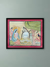 Buy Shiva and Parvati In Kalighat by Manoranjan Chitrakar
