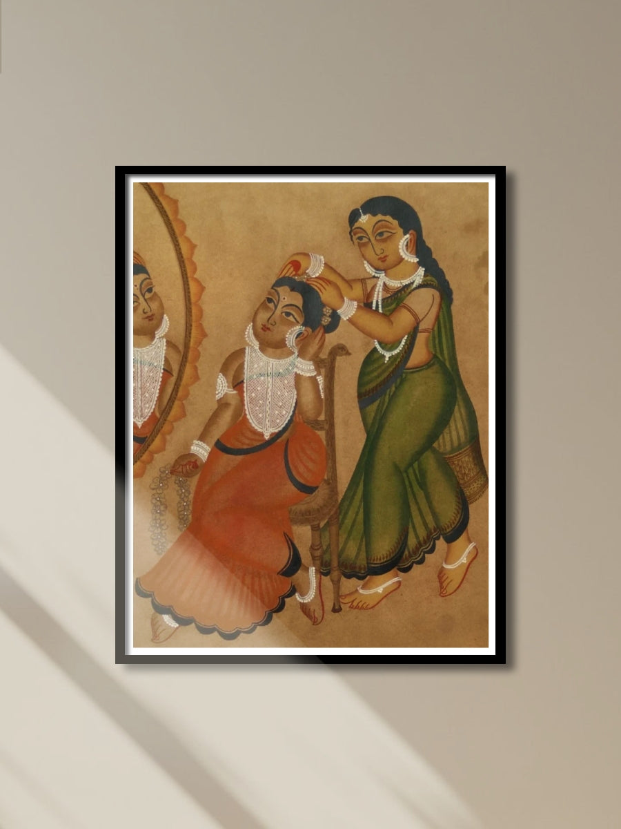 Shop The Art of Adornment : Kalighat Art by Bapi Chitrakar
