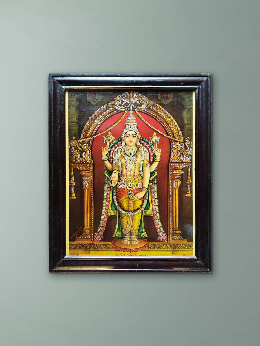 Buy The Celestial Lord Venkateswara in Oleograph by K.S. Siddalinya Swamy