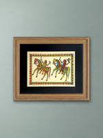 Buy The Divine Riders in Pithora Art by Chanchal Soni