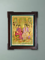 Buy The Ethereal Rukmini Kalyanam in Oleograph by C.G. Ramanujan
