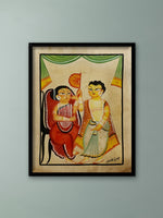 Buy The Gentleman Babu and Bibi in Kalighat by Sonali Chitrakar