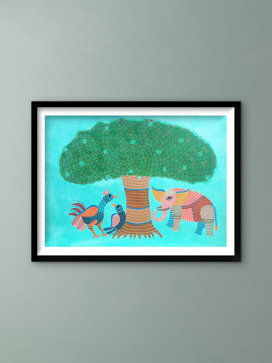 Buy The Nature's Retreat in Gond by Kailash Pradhan