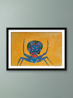 Buy The Spider's Crawl In Gond by Sandeep dhurve