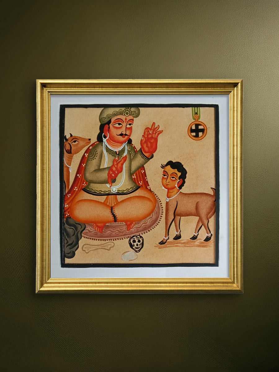 Buy The Tantric in Kalighat by Bapi Chitrakar