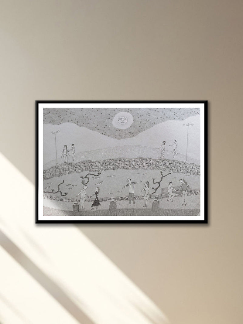 Shop Tranquil Park scenes in Jogi Art by Govind Bhai Bharthri