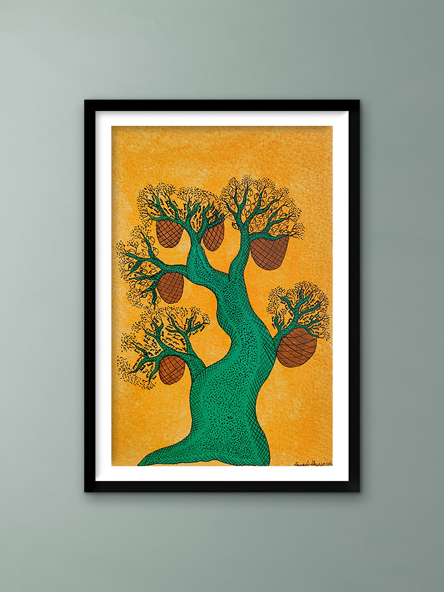 Buy Tree of Life In Gond by Sandeep Dhurve