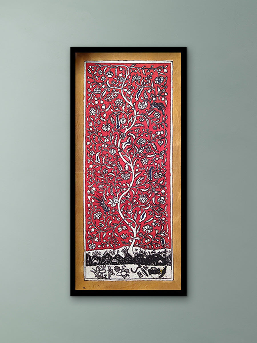 Buy Tree of Life: Mata Ni Pachedi Painting by Chandrakant Bhulabhai