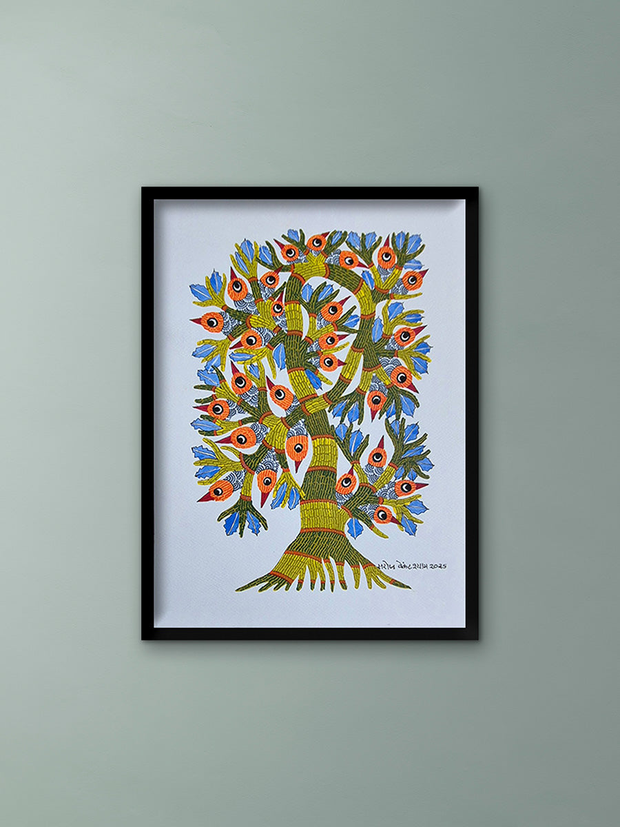 Purchase Tree of life in Gond by Saroj Venkat Shyam