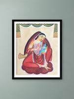 Buy Yashoda Maa with Krishna In Kalighat by Hasir Chitrakar