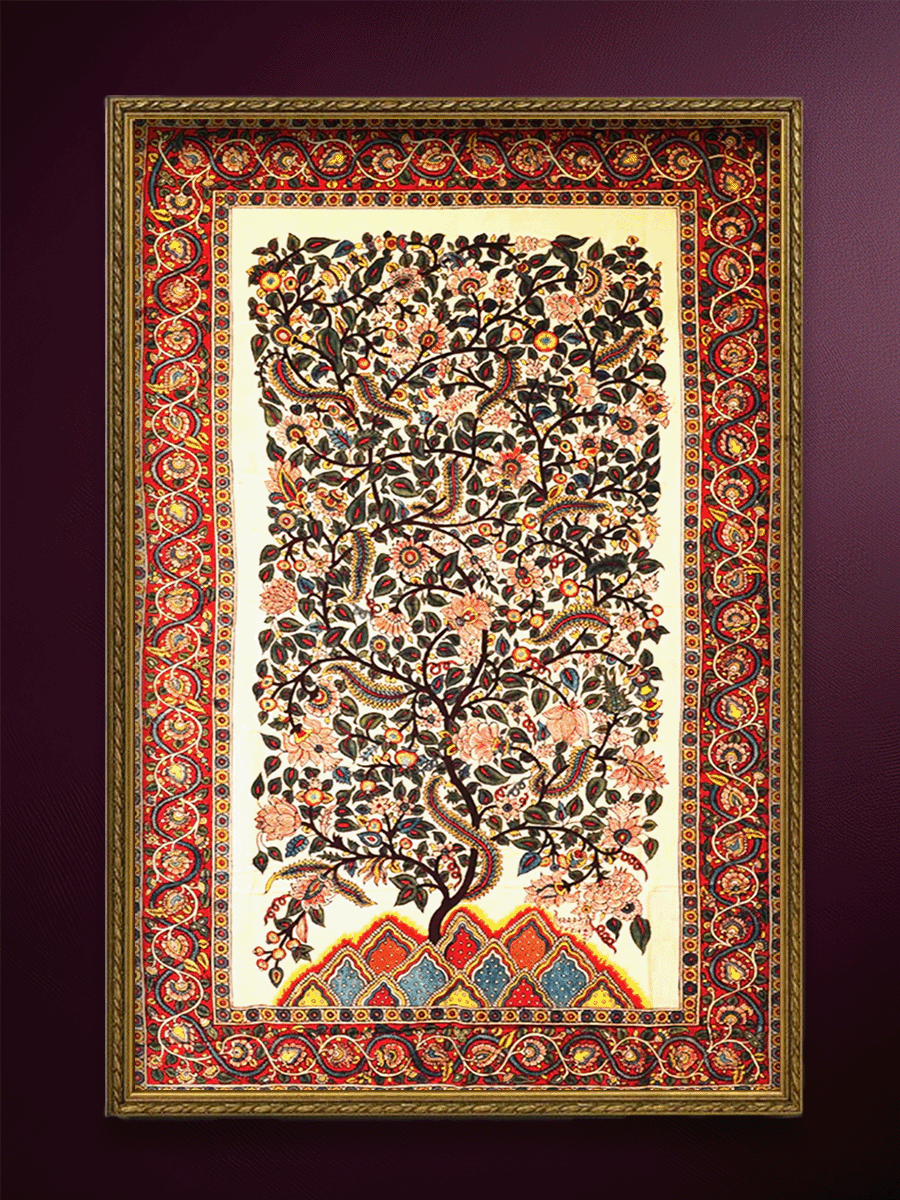 Shop Tree of Life Kalamkari Painting by Siva Reddy