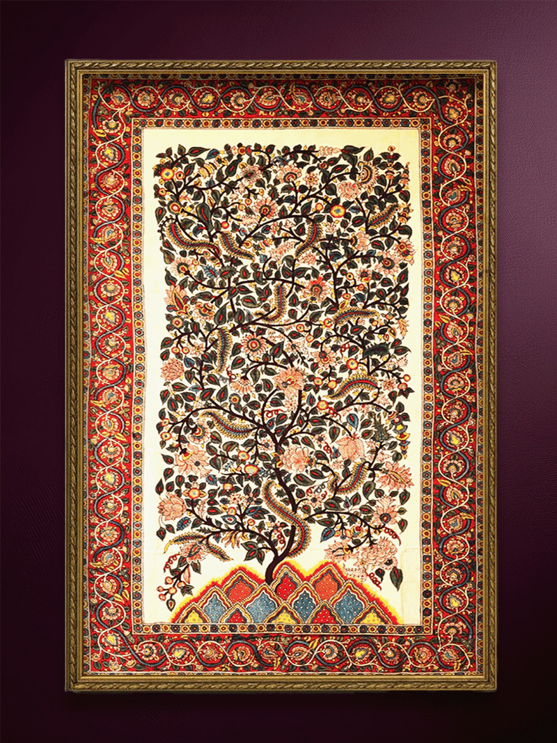 Shop Tree of Life Kalamkari Painting by Siva Reddy
