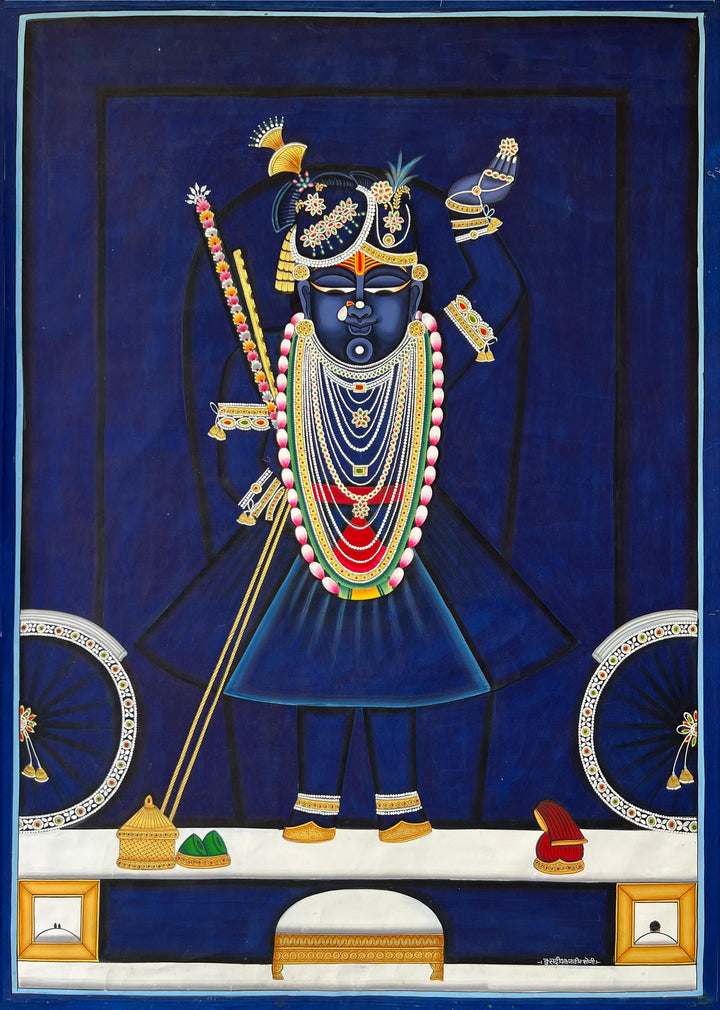 Shrinathji in Pichwai by Naveen Soni Thumbnail