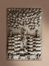 Gau Charan Leela Terracotta Mud Artwork for Sale